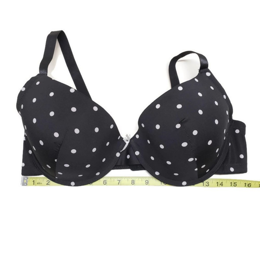 42DD NWOT Full Figure T-Shirt Bra - Polka Dots - Picture 7 of 8